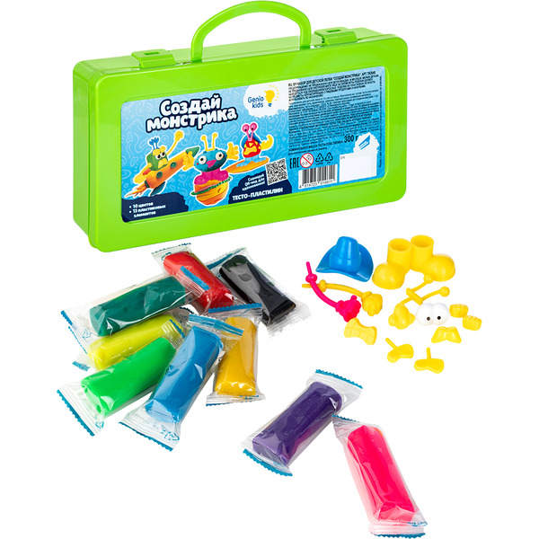 Набор для лепки Genio Kids Создай монстрика TA2048