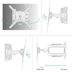 Кронштейн для телевизора Onkron M4 (белый)