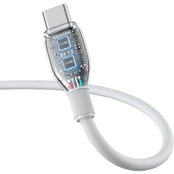Кабель Baseus Pudding Series USB Type-A - USB Type-C (1.2 м, белый)
