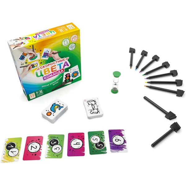 Настольная игра Стиль Жизни Скоростные цвета 2. Команда LS114