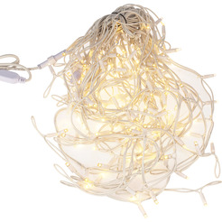 Гирлянда светодиодная NEON-NIGHT 255-376 Бахрома 152 LED ТЕПЛЫЙ БЕЛЫЙ