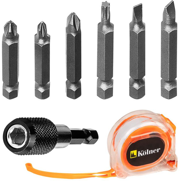 Дрель-шуруповерт Kolner KCD 12/2LC (с 2-мя АКБ, кейс)