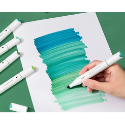 Набор маркеров для скетчинга Deli Nusign NS736-40