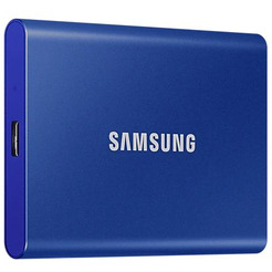 Портативный SSD-накопитель Samsung T7 1TB (MU-PC1T0H/WW) синий