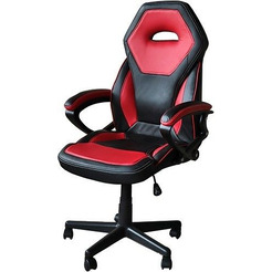 Кресло Mio Tesoro Поло X-2768 (черный/красный)