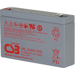 Аккумулятор для ИБП CSB Battery HRL634W F2FR (6В/9 А·ч)