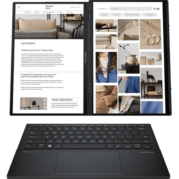 Ультрабук Asus ZenBook Duo OLED UX8406MA-QL056W