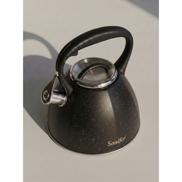 Чайник со свистком Sonifer SF-2534 (черный)