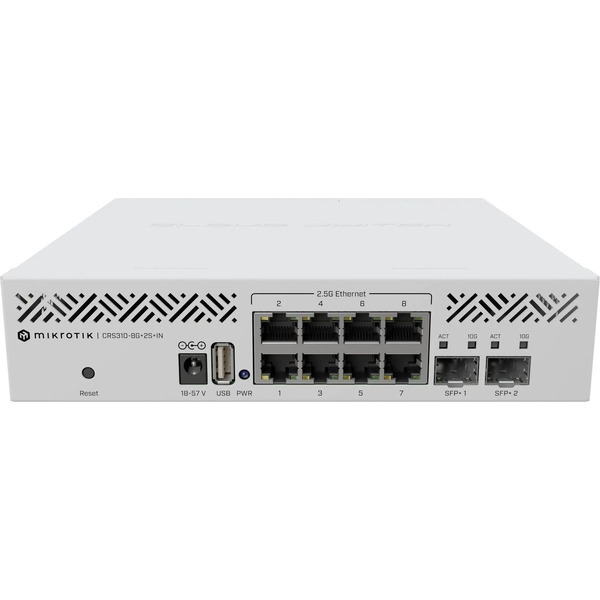 Коммутатор MikroTik CRS310-8G+2S+IN