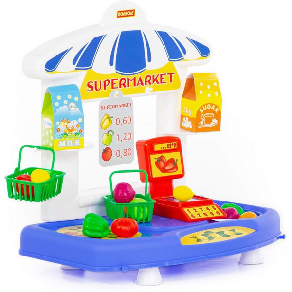 Магазин игрушечный Полесье Супермаркет Алеся 53411