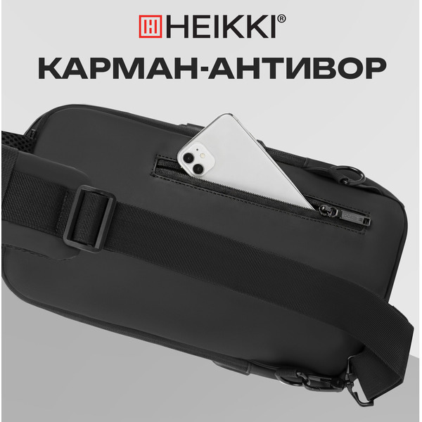 Рюкзак Heikki FEATURE 273900 (черный)