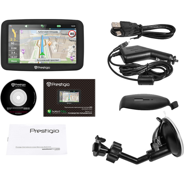Gps-навигатор PRESTIGIO PGPS5055CIS04GBNV