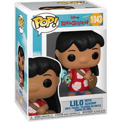 Фигурка Funko POP! Lilo & Stitch - Lilo w/ Scrump 55614