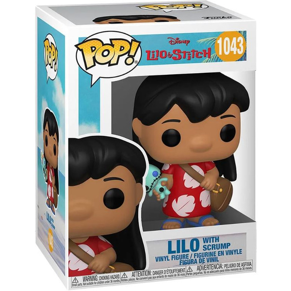 Фигурка Funko POP! Lilo & Stitch - Lilo w/ Scrump 55614