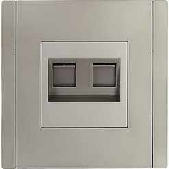 Розетка компьютерная IEK Forte&Piano FP-K20-1-K46