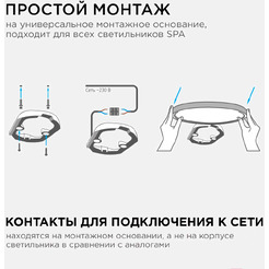 Потолочный светильник Apeyron SPA 18-142