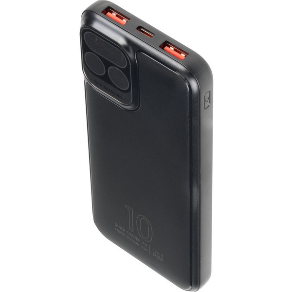 Внешний аккумулятор RIVACASE VA2511 (10 000mAh) Black