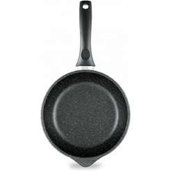 Сковорода НМП Каменная Черный гранит 18118у