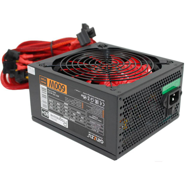 Блок питания Ginzzu PC600