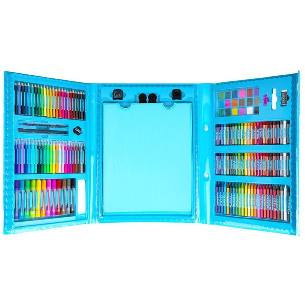 Набор ЮНОГО ХУДОЖНИКА для рисования и творчества с мольбертом ПИФАГОР 664632 (208 предметов)