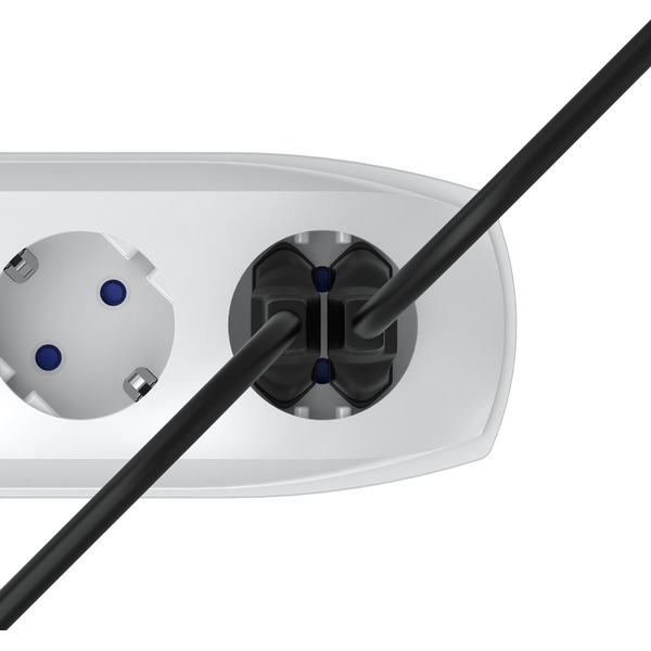 Сетевой фильтр Pilot Pro USB 3м (6 розеток) серый