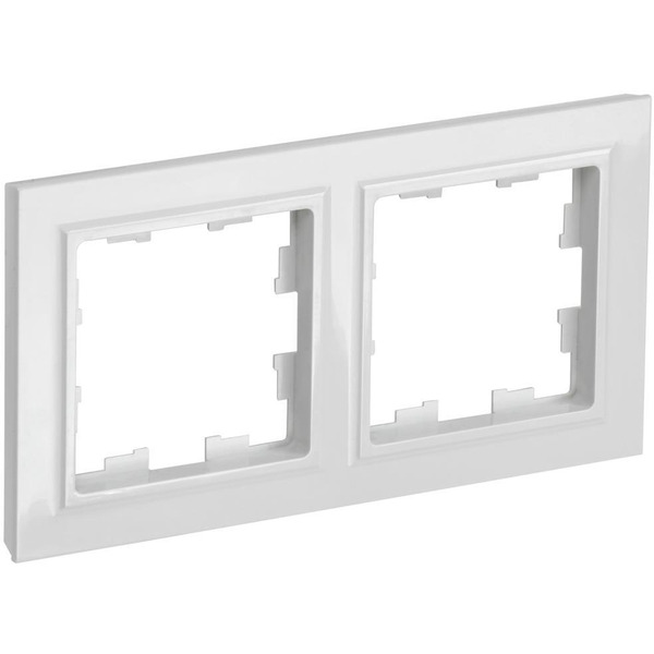 Рамка IEK Brite РУ-2-БрБ