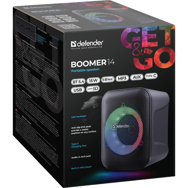 Беспроводная колонка Defender Boomer 14