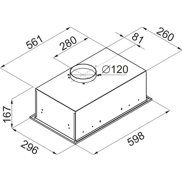 Кухонная вытяжка MAUNFELD Crosby Singl 60 (нержавеющая сталь)