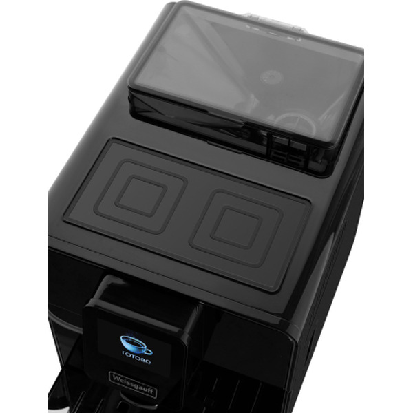 Кофемашина WEISSGAUFF WCM-330 TFT Touch Cappuccino Nero
