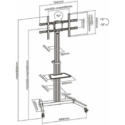 Стойка для телевизора Ultramounts UM307B