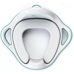 Детская накладка на унитаз Kidwick Шарк KW130100 (белый/бирюзовый)