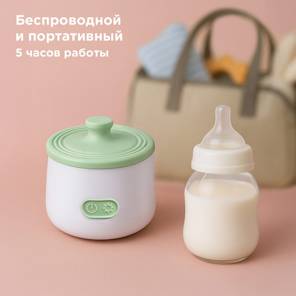 Подогреватель молока и питания РЕДМОНД BC5205 (Белый)