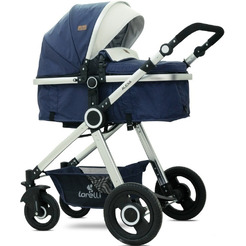 Детская коляска LORELLI Alexa 3в1 (синий)
