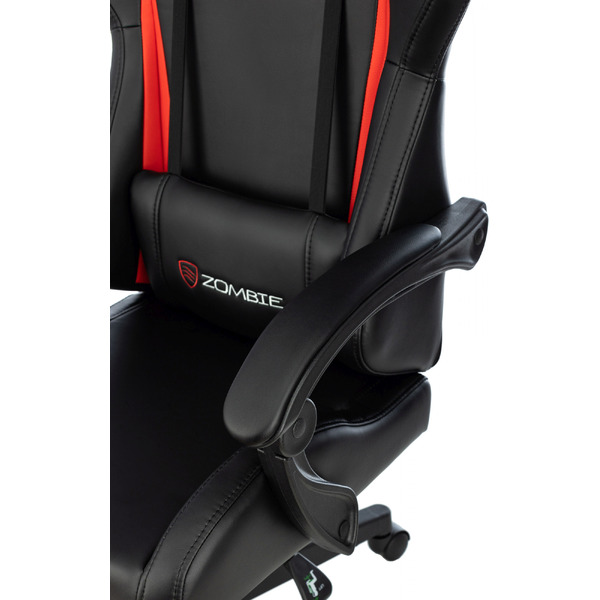 Кресло игровое Zombie GAME TETRA (1933119) черный/красный