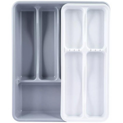 Лоток для столовых приборов двойной Полимербыт 4328100