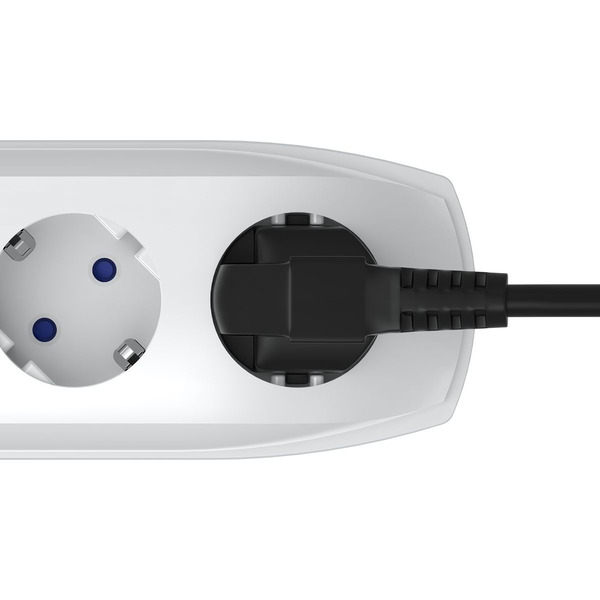 Сетевой фильтр Pilot Pro USB 3м (6 розеток) серый