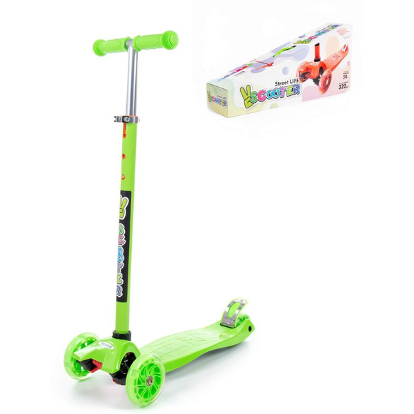 Самокат Полесье 0072 94469 (зелёный)