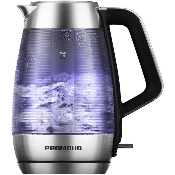 Электрочайник Редмонд KG253 (стекло/хром)