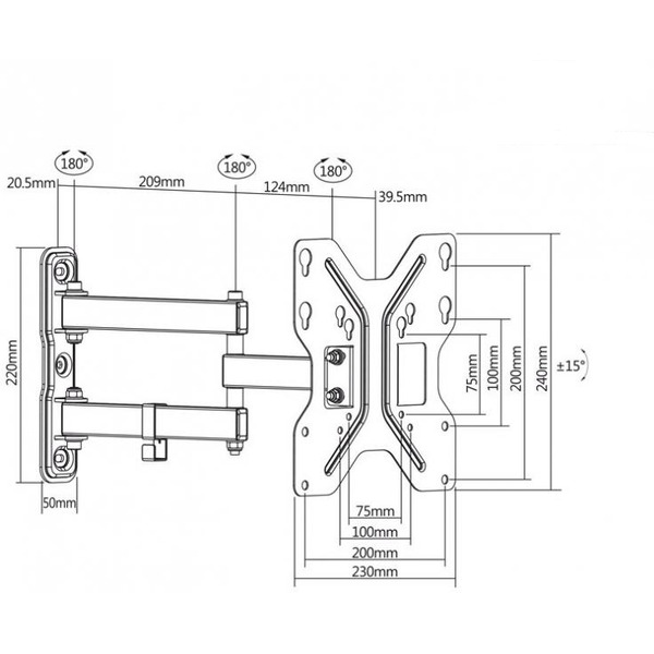 Кронштейн Maclean MC-648