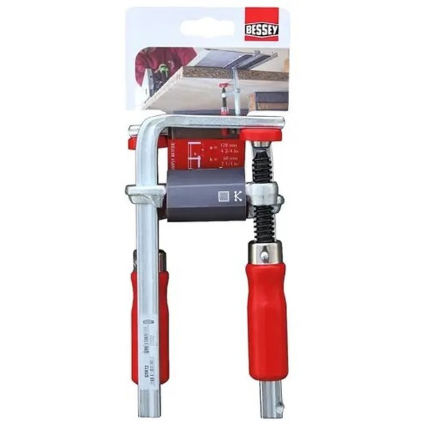 Набор цельностальных настольных струбцин Bessey GTR12SET