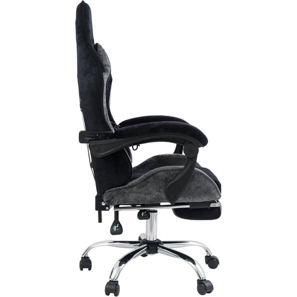 Вибромассажное кресло Calviano Amarone (black-grey plush)