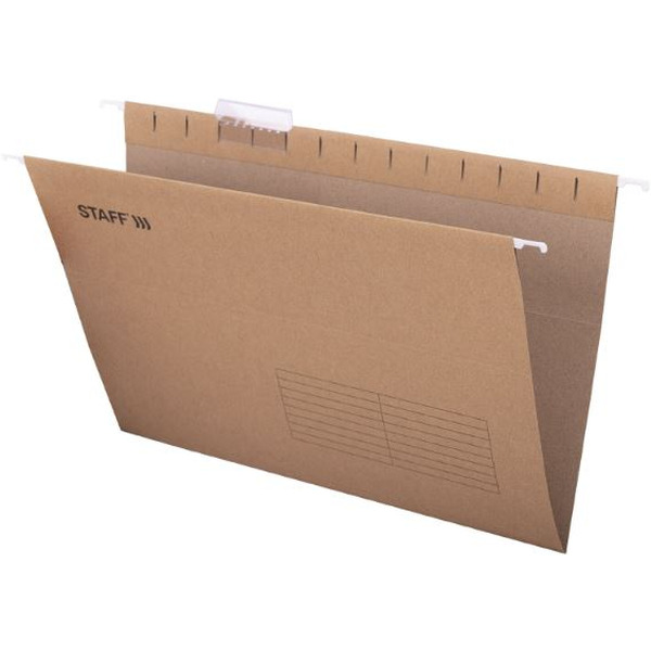 Папка подвесная Staff 270937 (10 шт, коричневый)