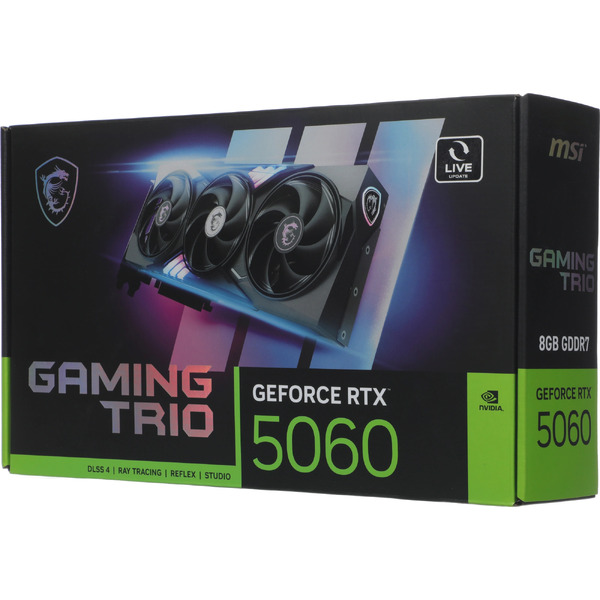 Видеокарта MSI GeForce RTX 5060 8G Gaming Trio
