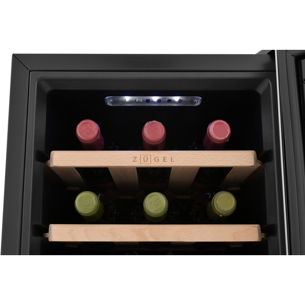 Винный шкаф ZUGEL ZTWF121B