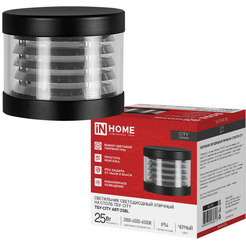 Светильник уличный светодиодный на столб INhome ТБУ-CITY ART-25BL 25Вт