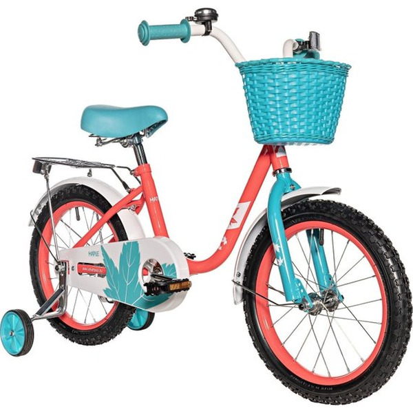 Детский велосипед Novatrack Maple 16 164MAPLE.NPN5 (неон розовый)