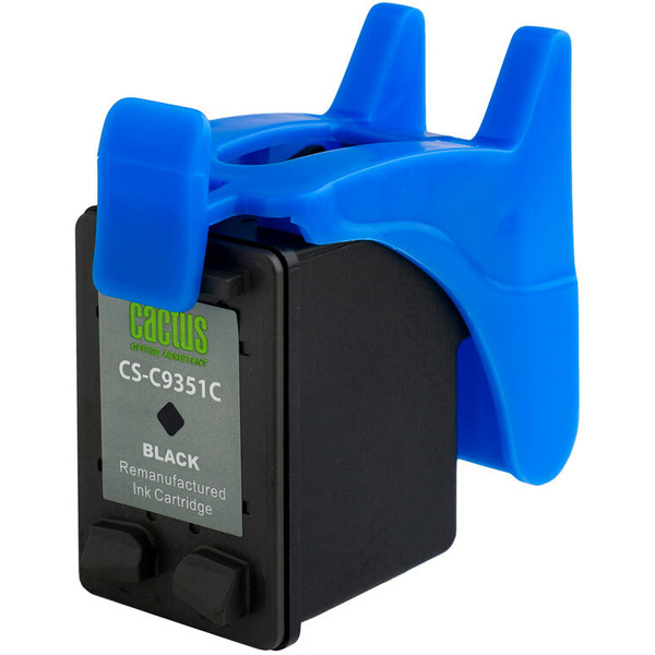 Картридж струйный Cactus CS-C9351C №21XL (черный)