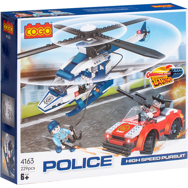 Конструктор Qunxing Toys Полиция 4163