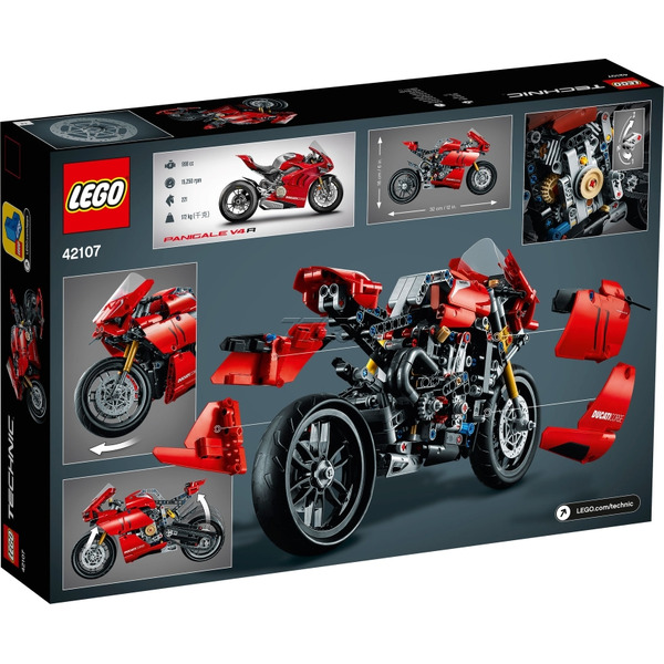 Конструктор LEGO Technic 42202 Мотоцикл Ducati Panigale V4 S