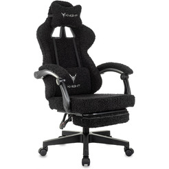 Игровое кресло Knight Lord/F (черный экомех)